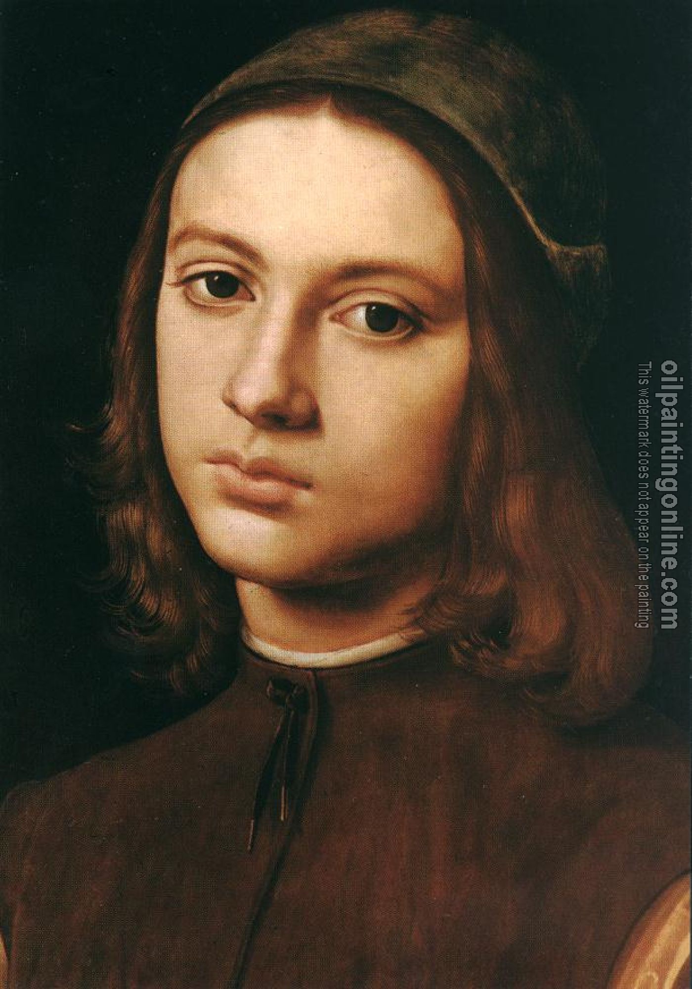 Perugino, Pietro - Portrait of a Young Man